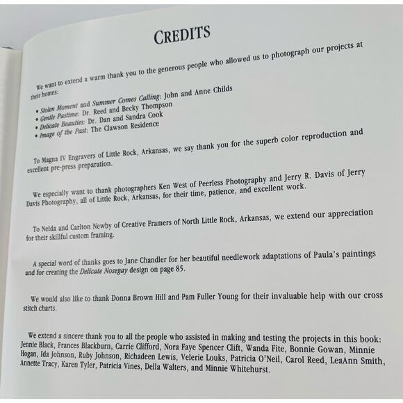 Cross Stitch Book Leisure Arts The Romance Paula Vaughan Memories Making Series - Picture 7 of 9